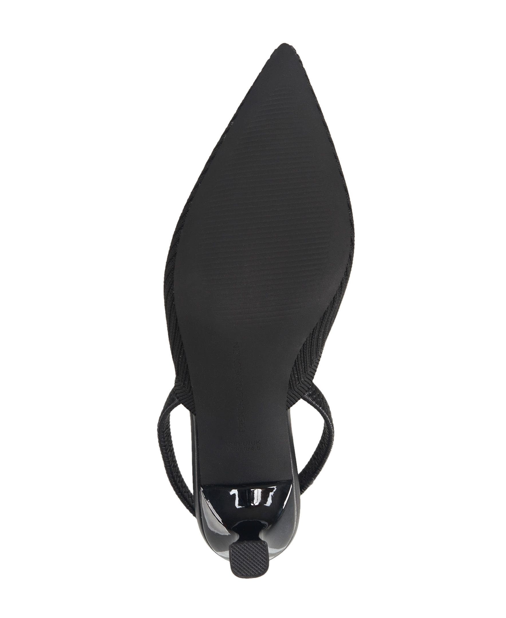 Bobo Slingback Kitten Heel, Alternate, color, Black