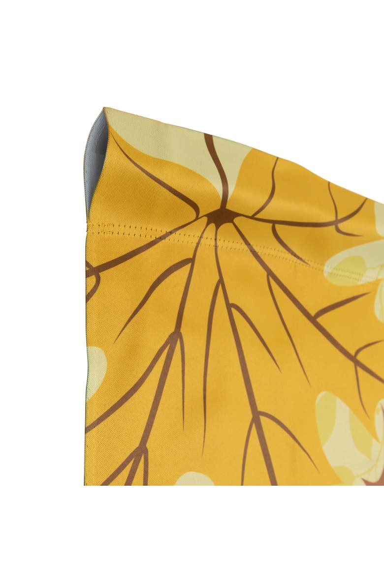 Northlight Red and Yellow Fall Leaves Welcome Outdoor House Flag 28" x 40", Alternate, color, 
