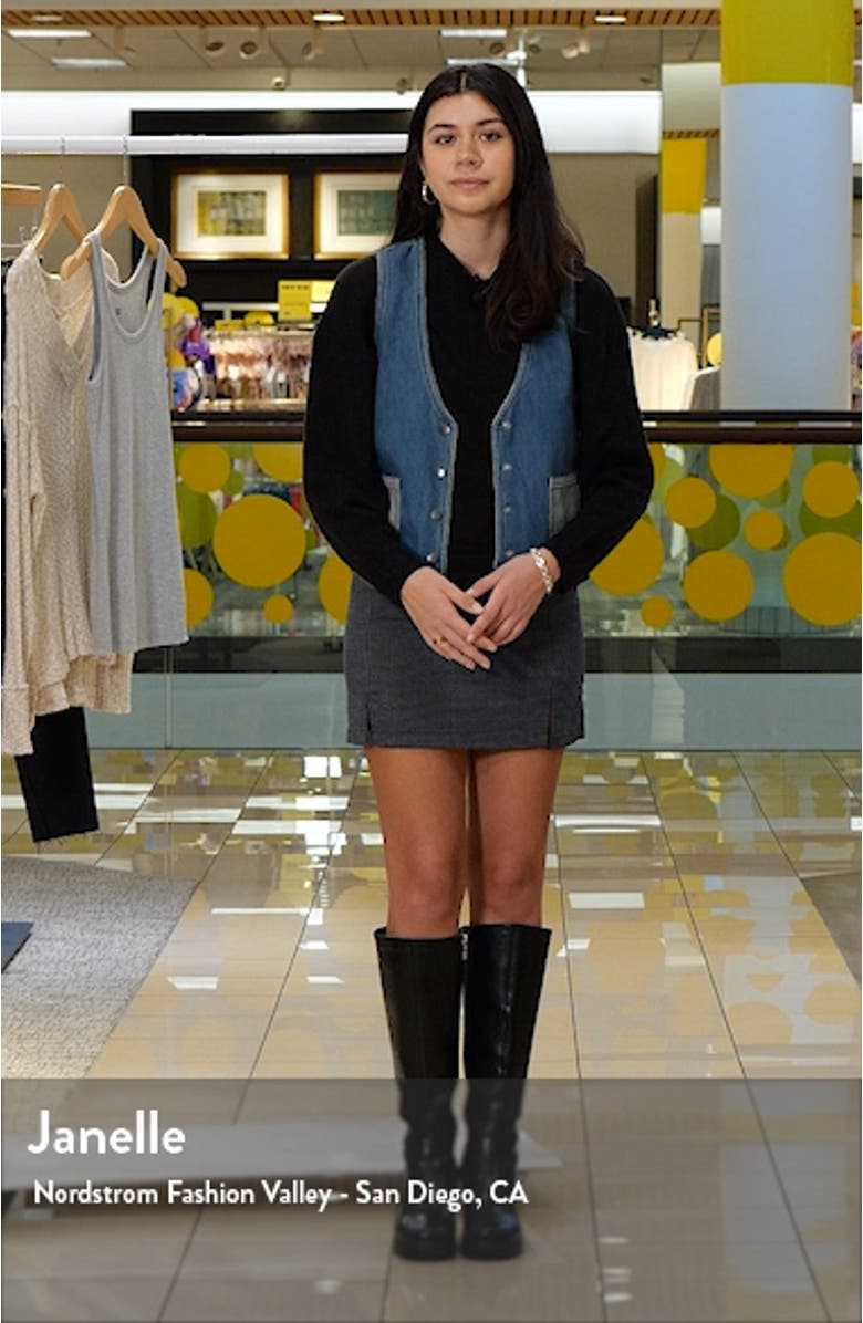 Frisco Flower Embroidered Denim Vest, sales video thumbnail