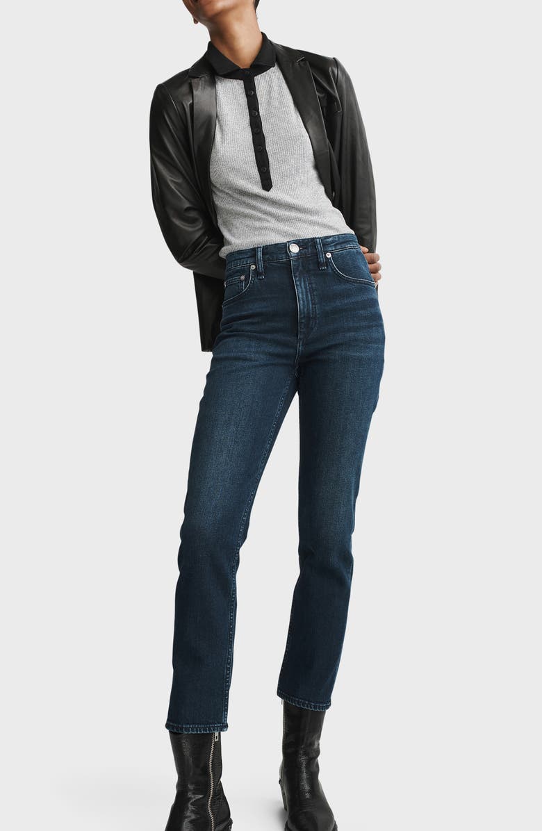 Wren High Waist Ankle Slim Jeans