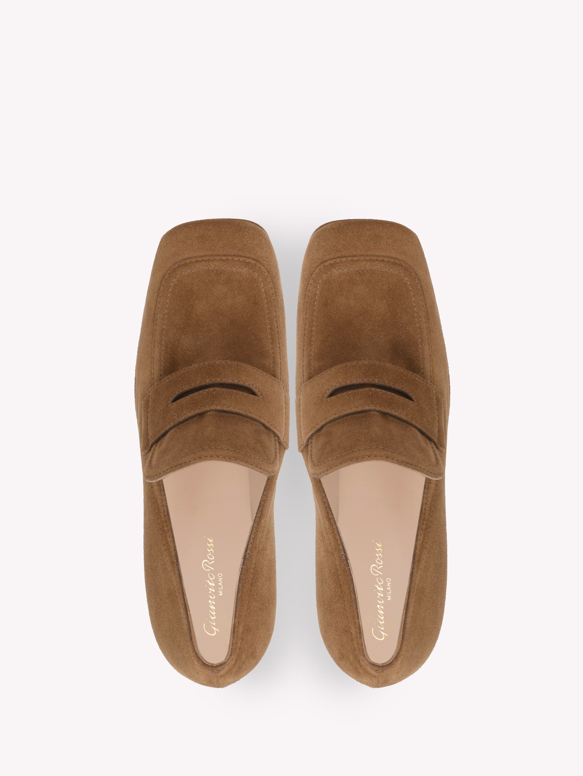 Gianvito Rossi Rouen 45 Mules, Alternate, color, Brown