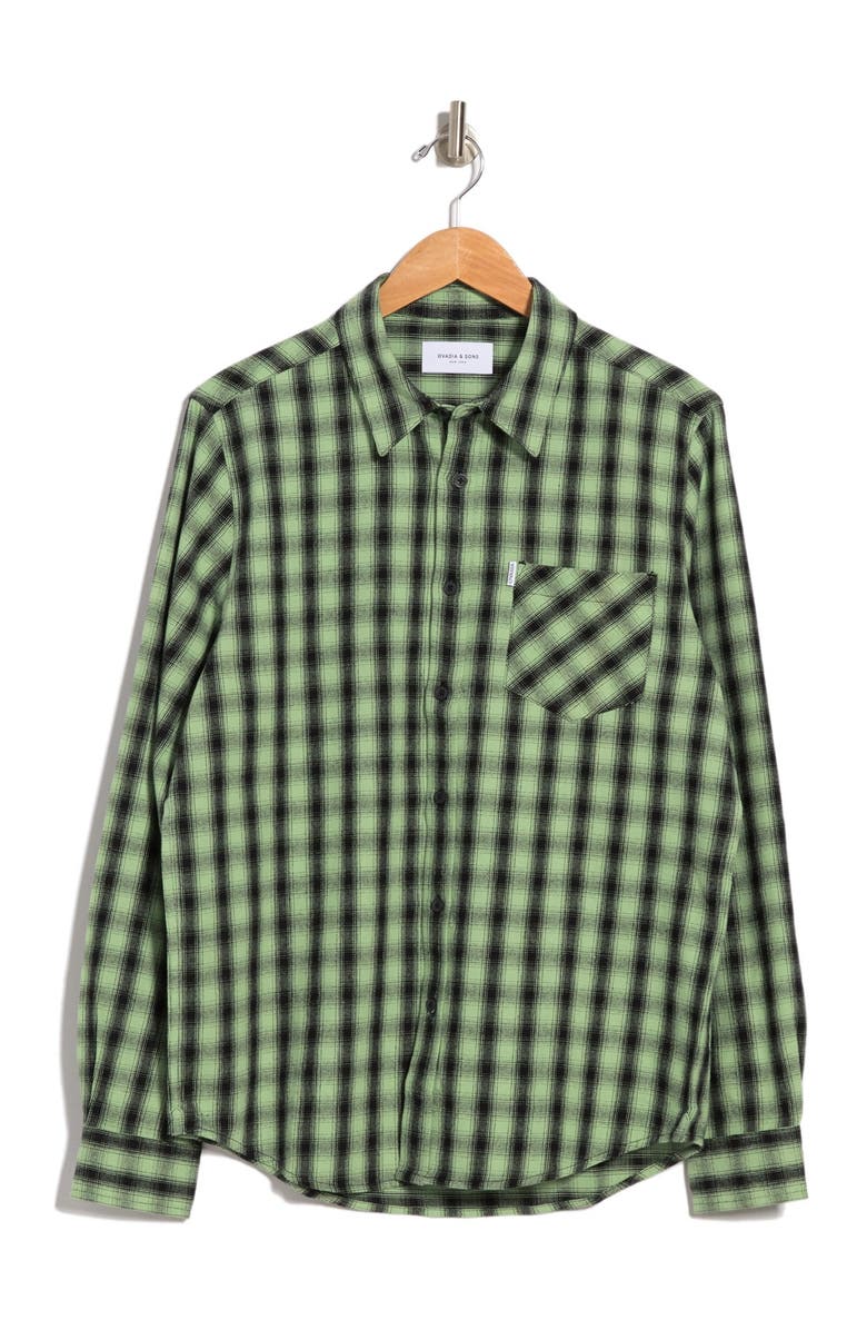 Ovadia Max Plaid Regular Fit Shirt, Alternate, color,