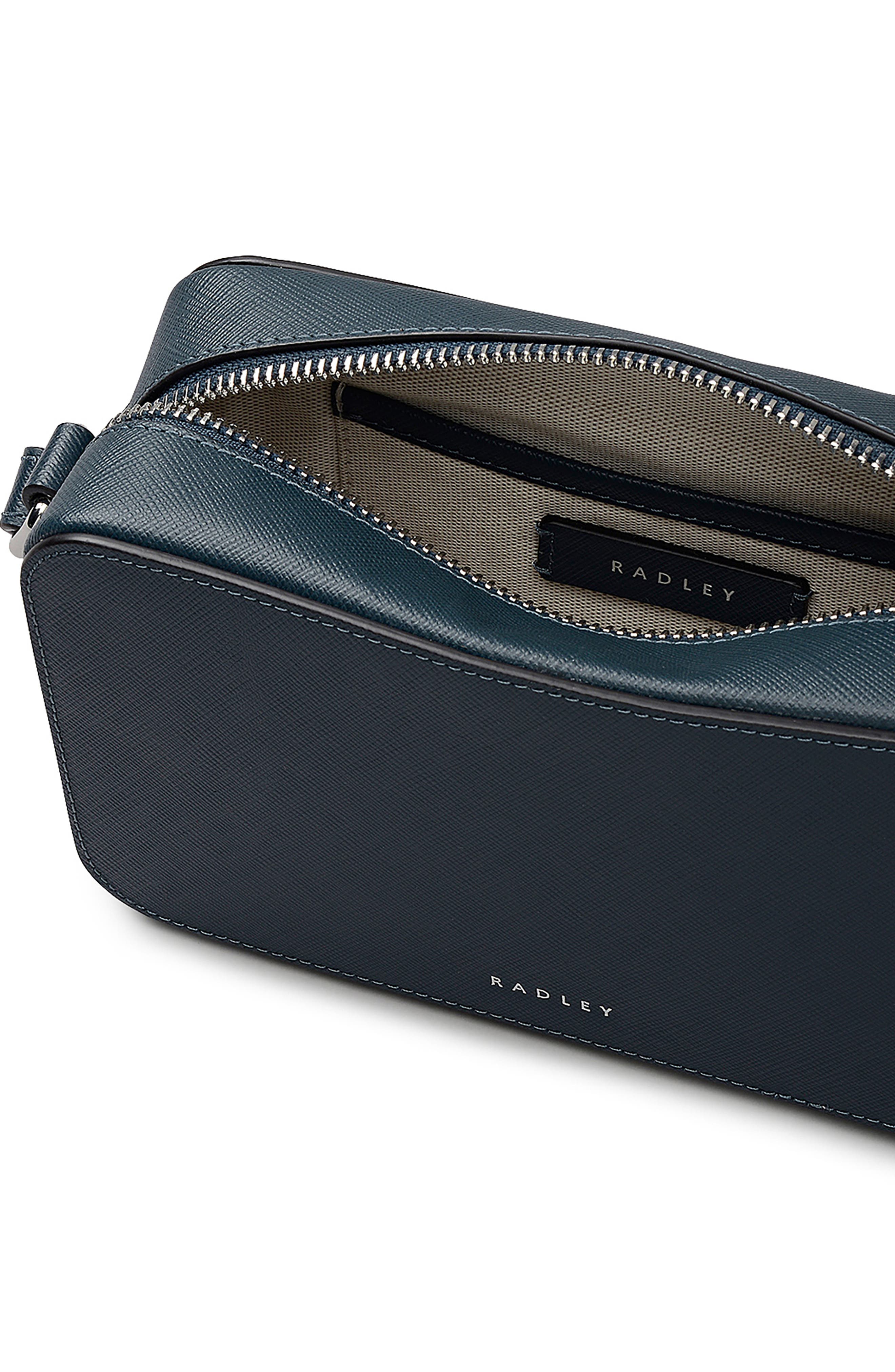 Radley Beech Row Mini Crossbody Bag, Alternate, color, Teal
