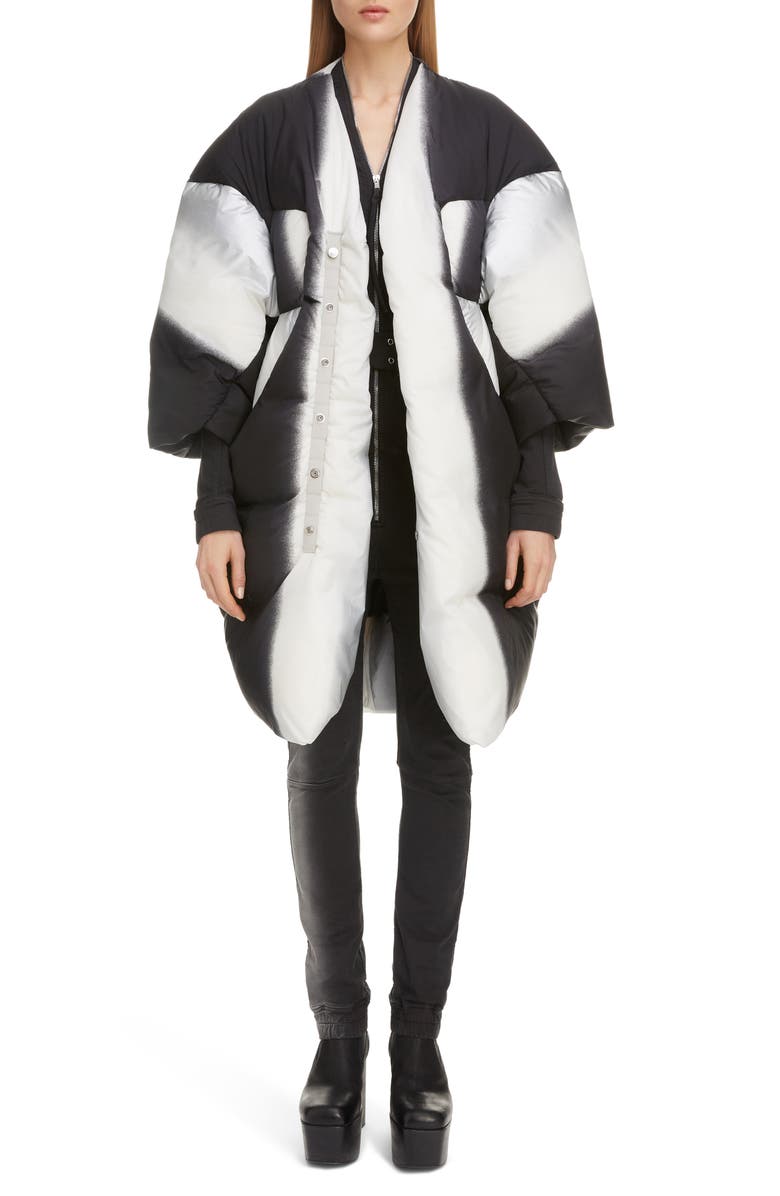 Rick Owens Down Puffer Coat, Alternate, color,