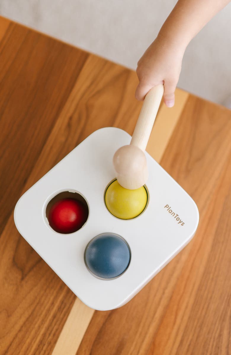 PlanToys<sup>®</sup> Punch & Drop Bin, Alternate, color, Assorted