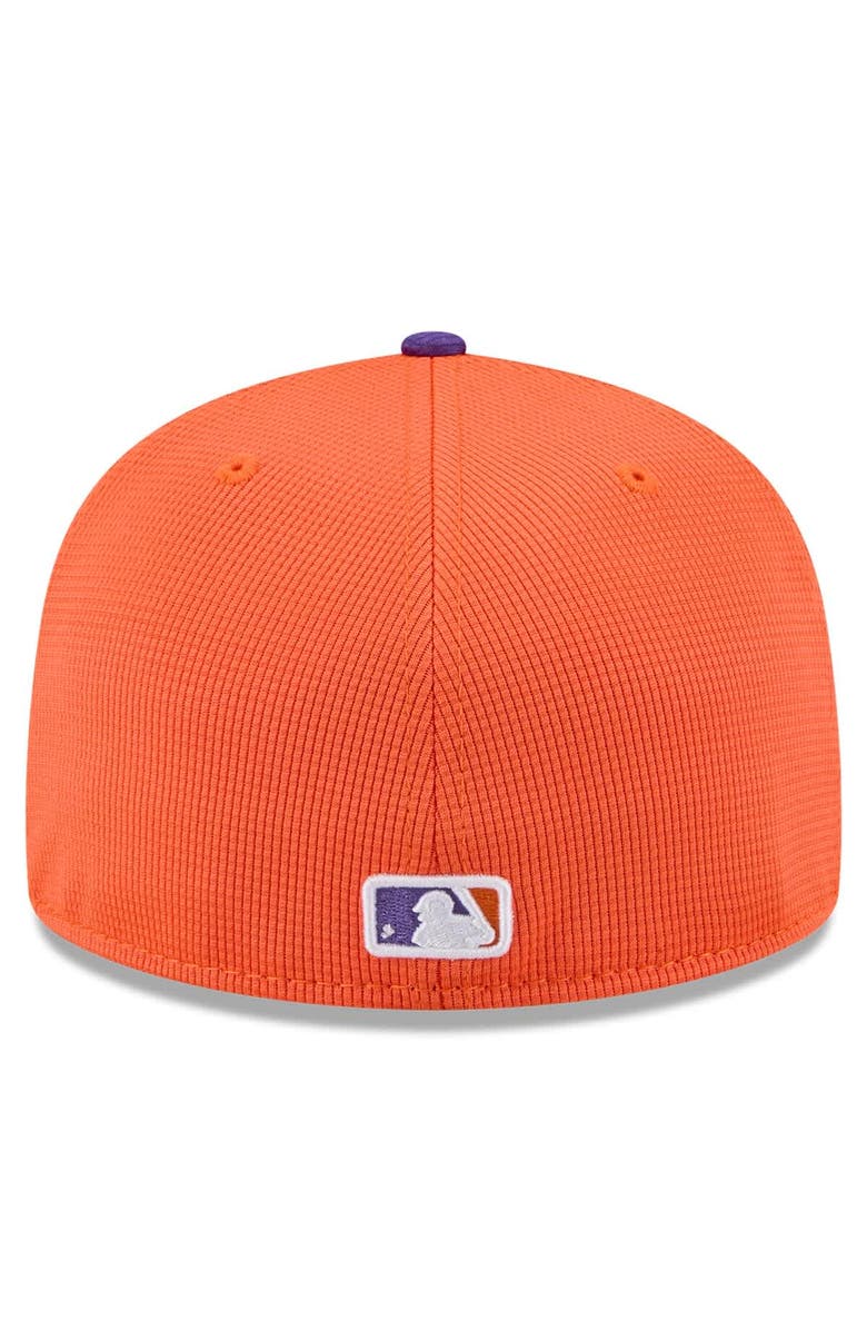 New Era Men's New Era Orange/Purple San Francisco Giants 2025 City Connect Batting Practice 59FIFTY Fitted Hat, Alternate, color, Orange