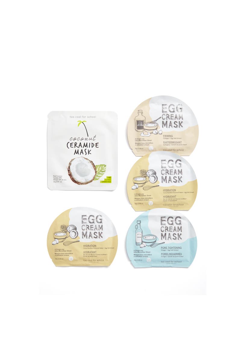 Too Cool for School My Skin-Licious Secret Pantry Mask Set, Main, color, 