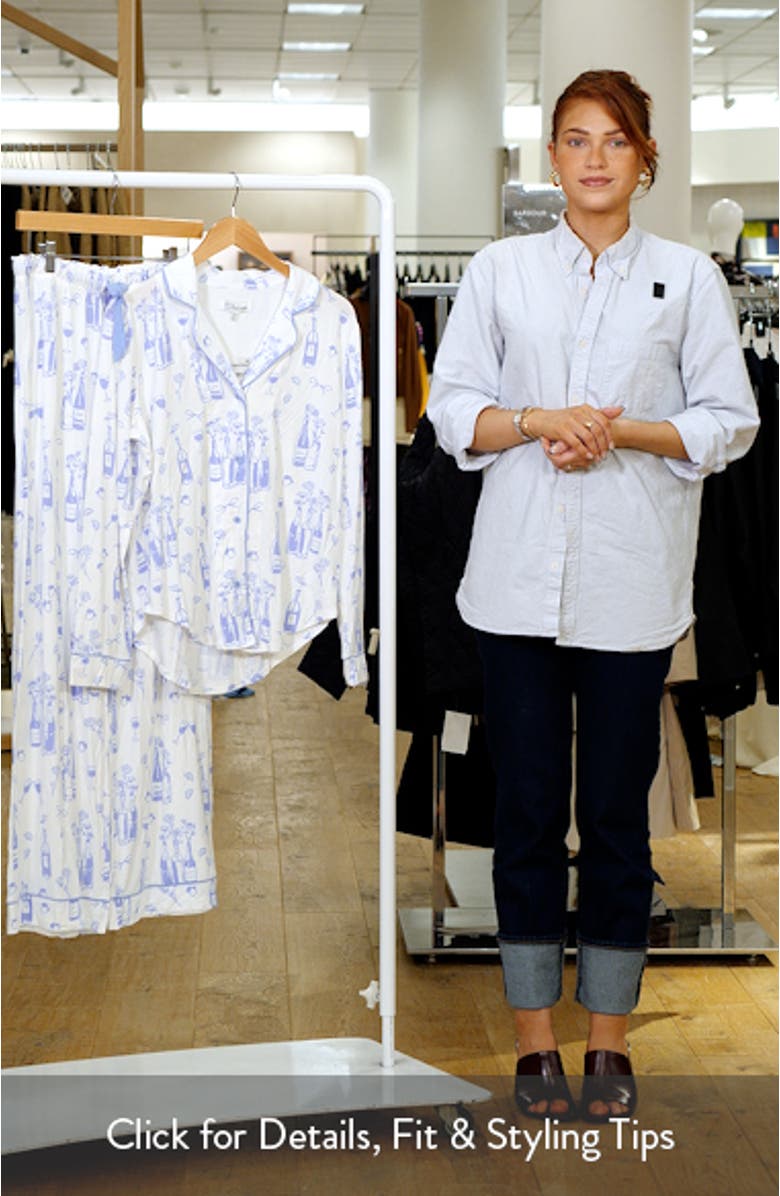 Parisian Dreams Jersey Pajamas, sales video thumbnail