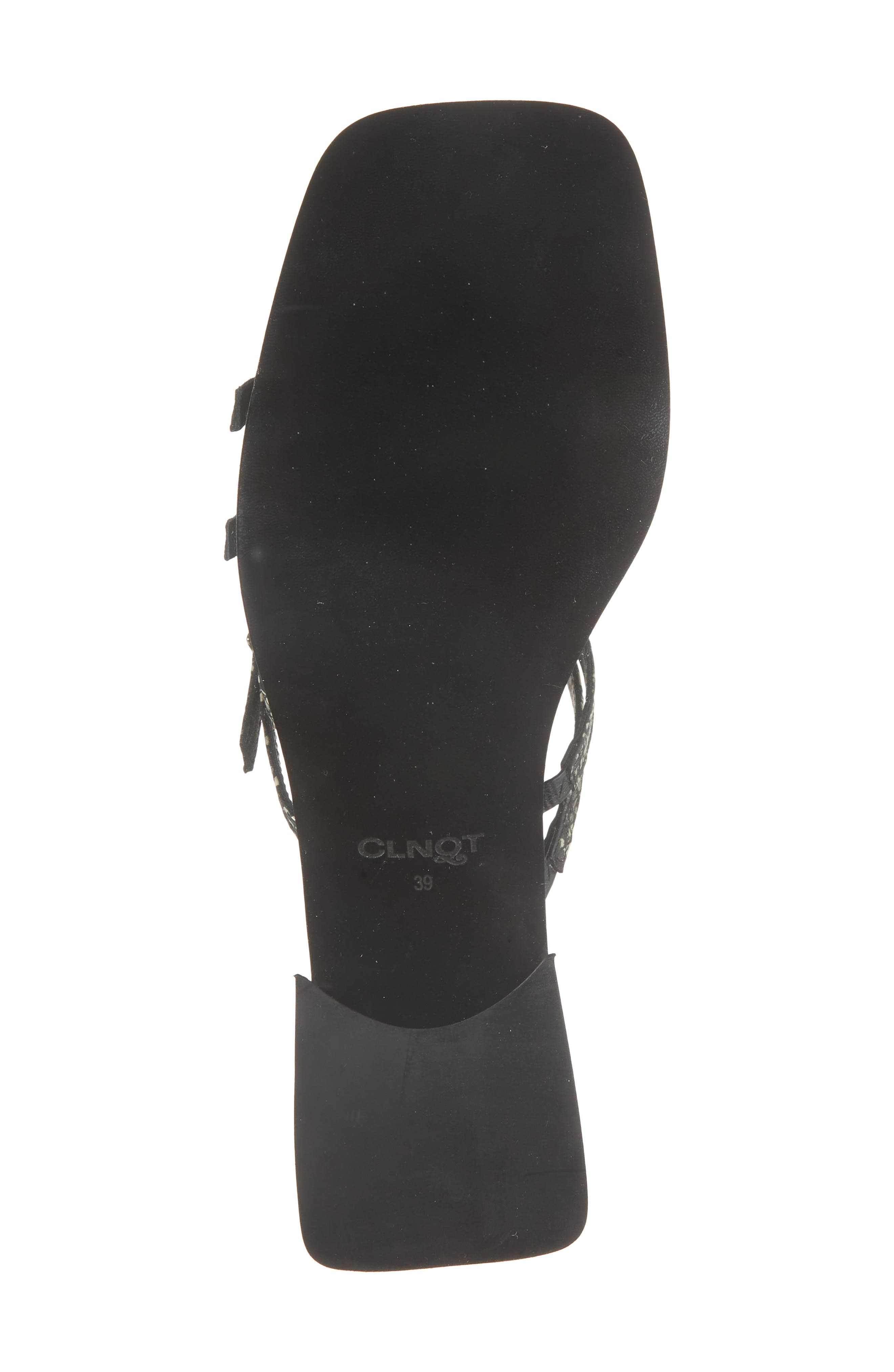 Justine Clenquet Andie Python Embossed Sandal, Alternate, color, Beige Python