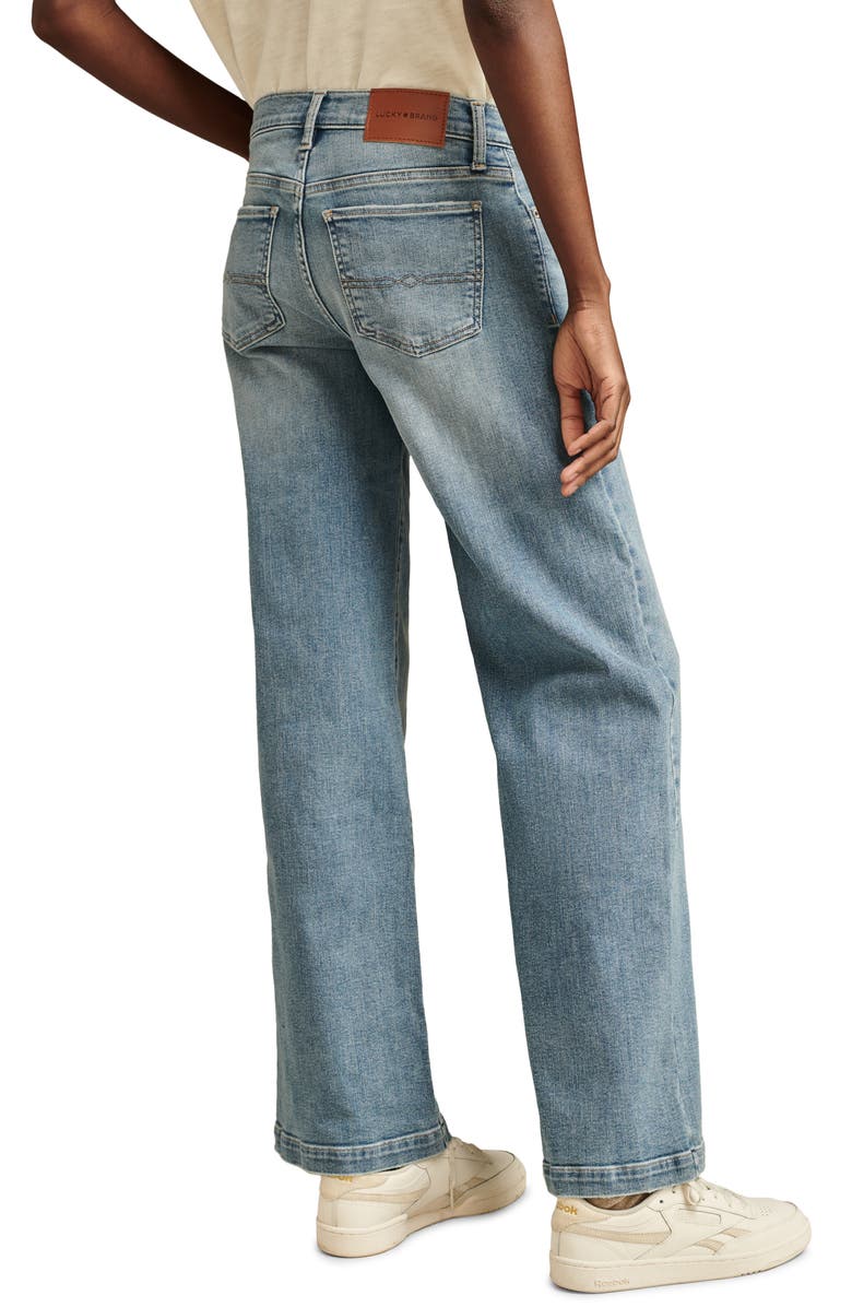 Lucky Brand Sweet Wide Leg Jeans, Alternate, color,