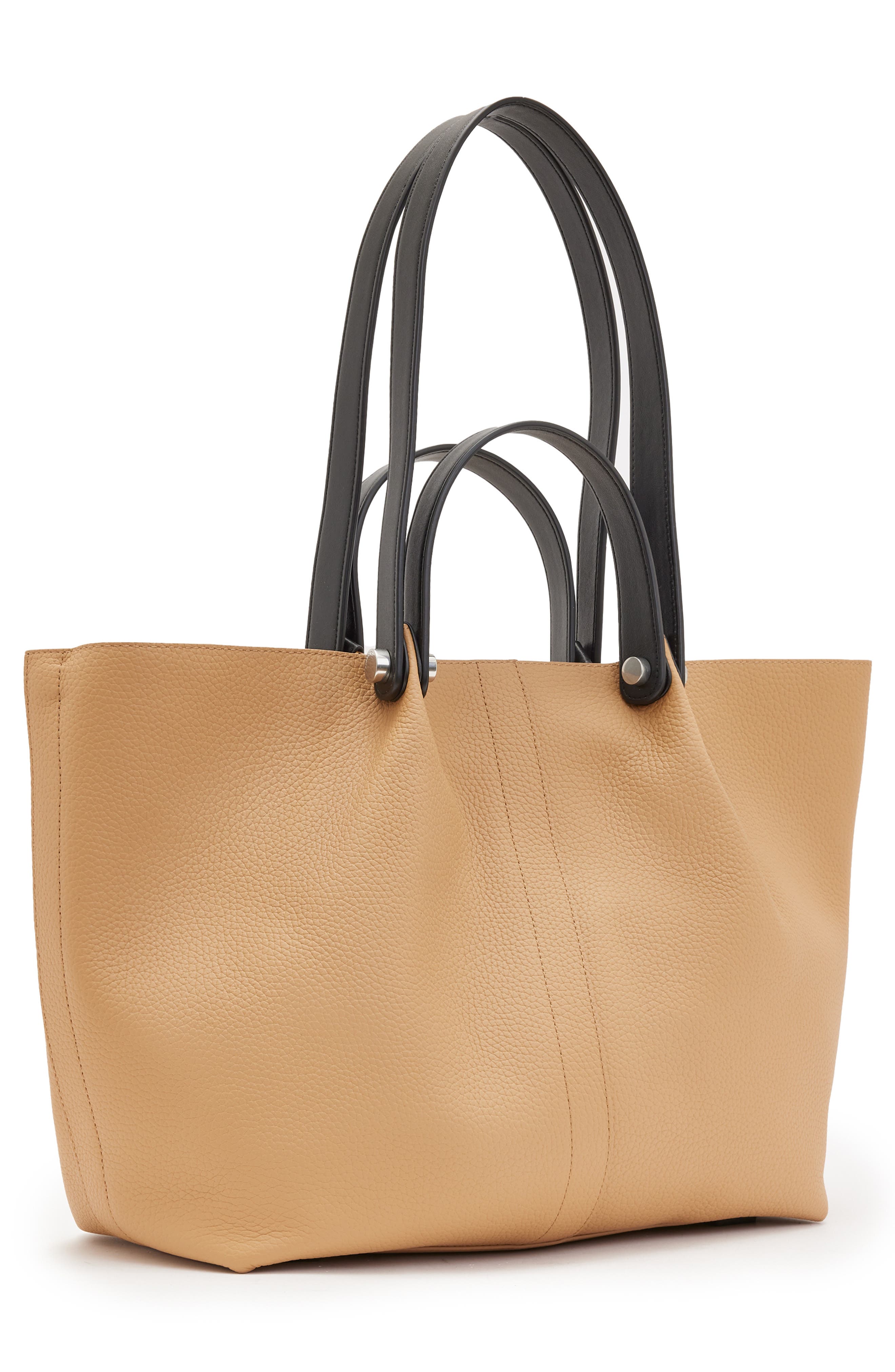 AllSaints Small Allington Tote, Alternate, color, Tan Brown