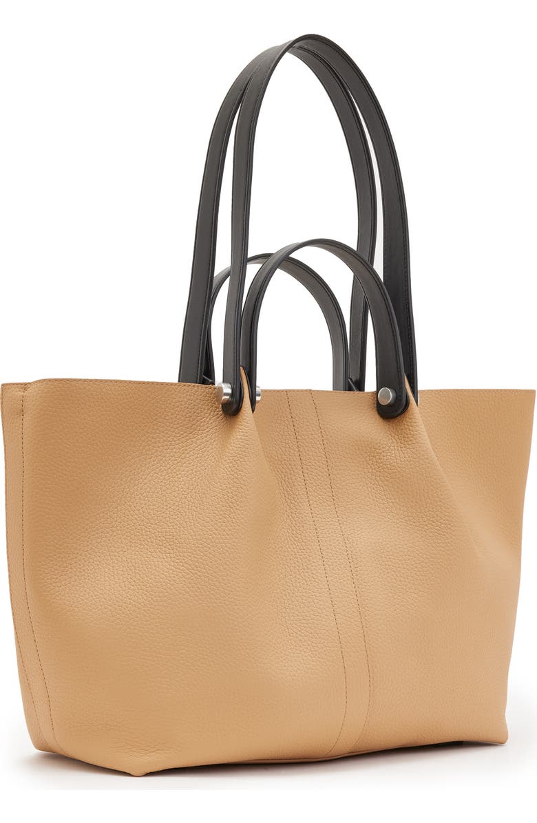 AllSaints Small Allington Tote, Alternate, color, Tan Brown