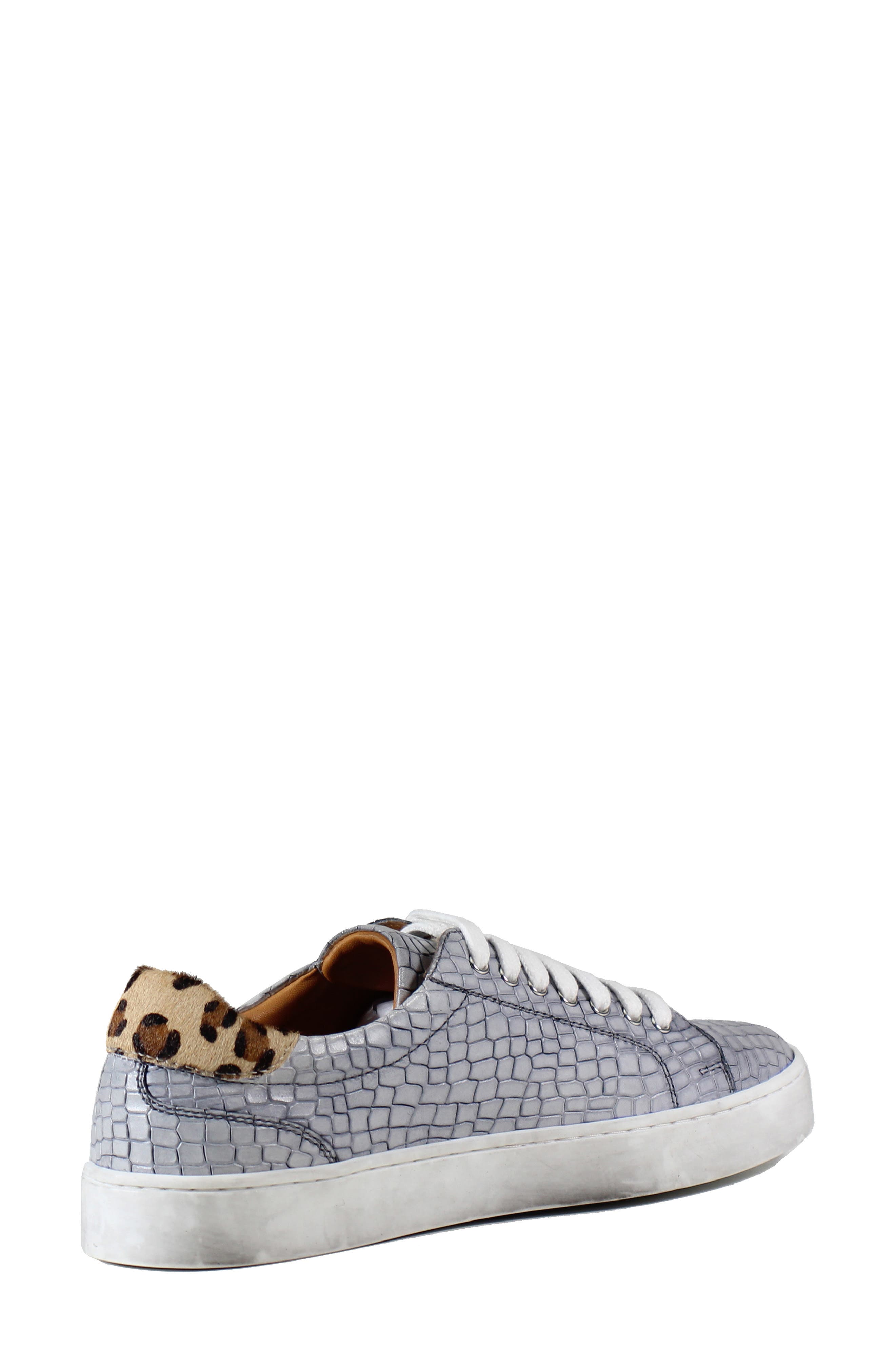 Diba True Abbot Snakeskin Embossed Sneaker, Alternate, color, 