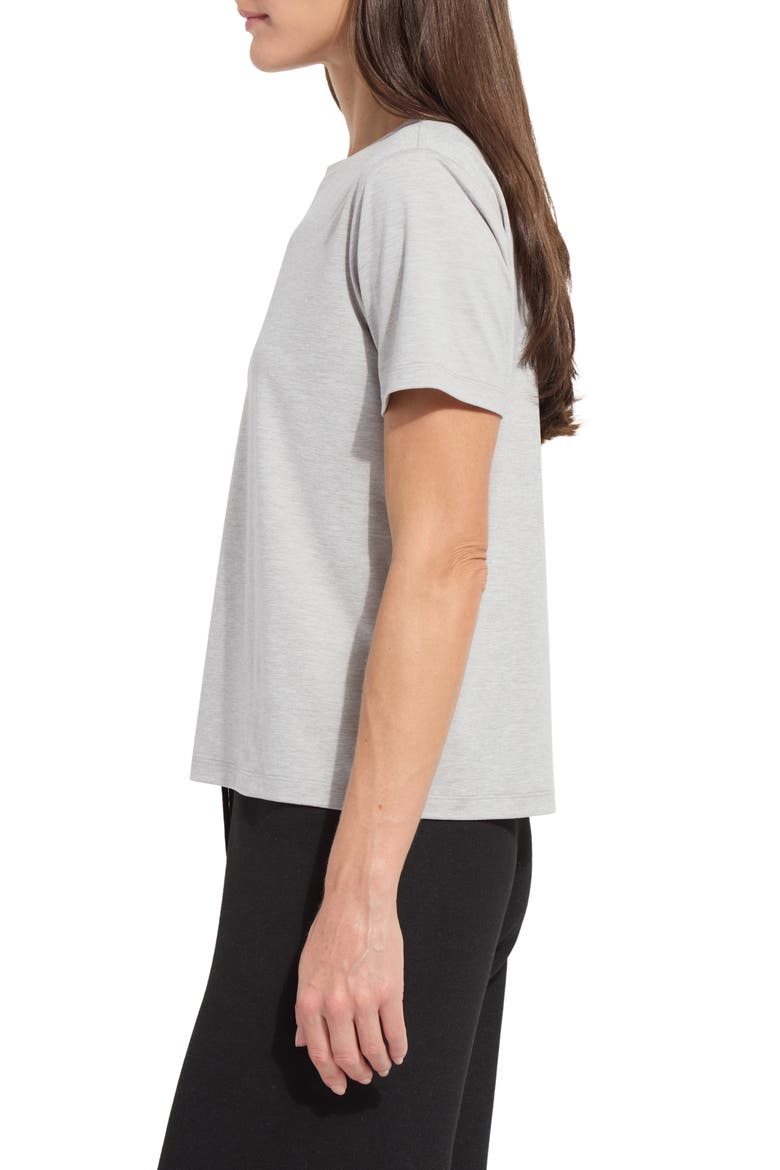 Boxy Jersey T-Shirt, Alternate, color, LIGHT GREY MELANGE