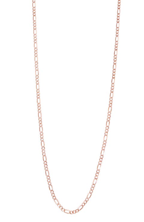 10k Gold 18 Inch Figaro Chain Necklace