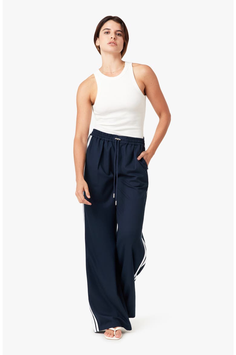 Wide Leg Track Pants, Alternate, color, SALUTE