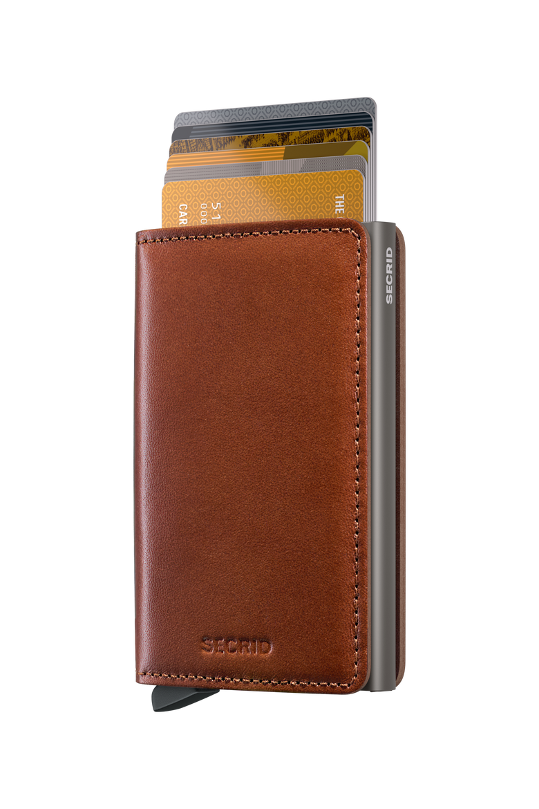 Slimwallet Texano, Alternate, color, Brown