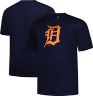 PROFILE Men's Profile Navy Detroit Tigers Big & Tall Primary Logo T-Shirt