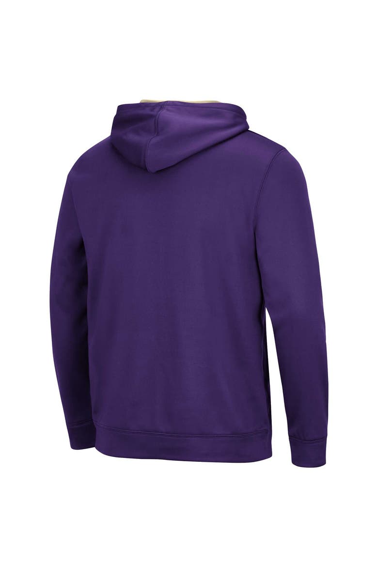 Men's Colosseum Purple Washington Huskies Resistance Pullover Hoodie, Alternate, color, Purple