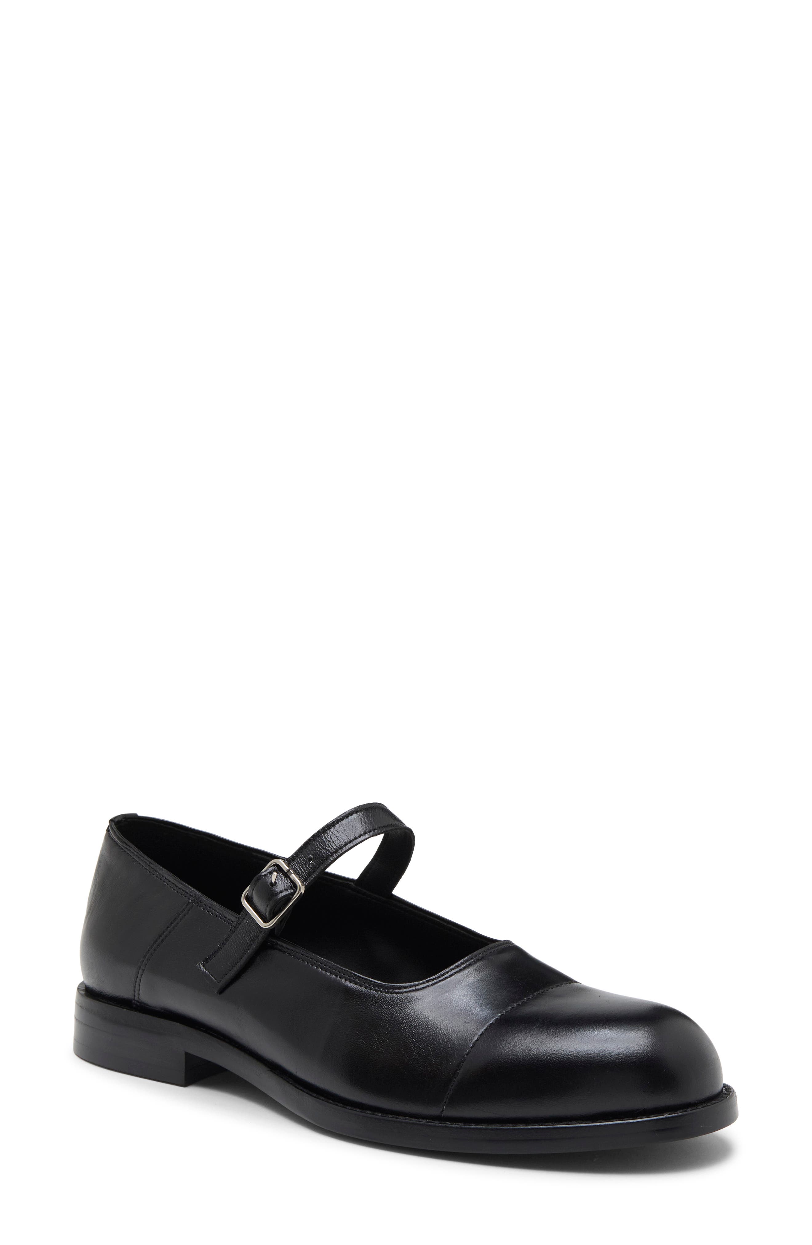 Keepsake Mary Jane Flat, Main, color, BLACK