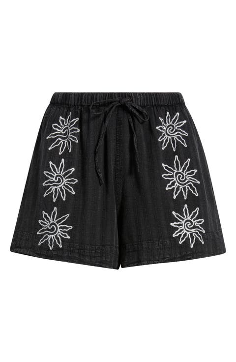 Topanga Embroidered Shorts