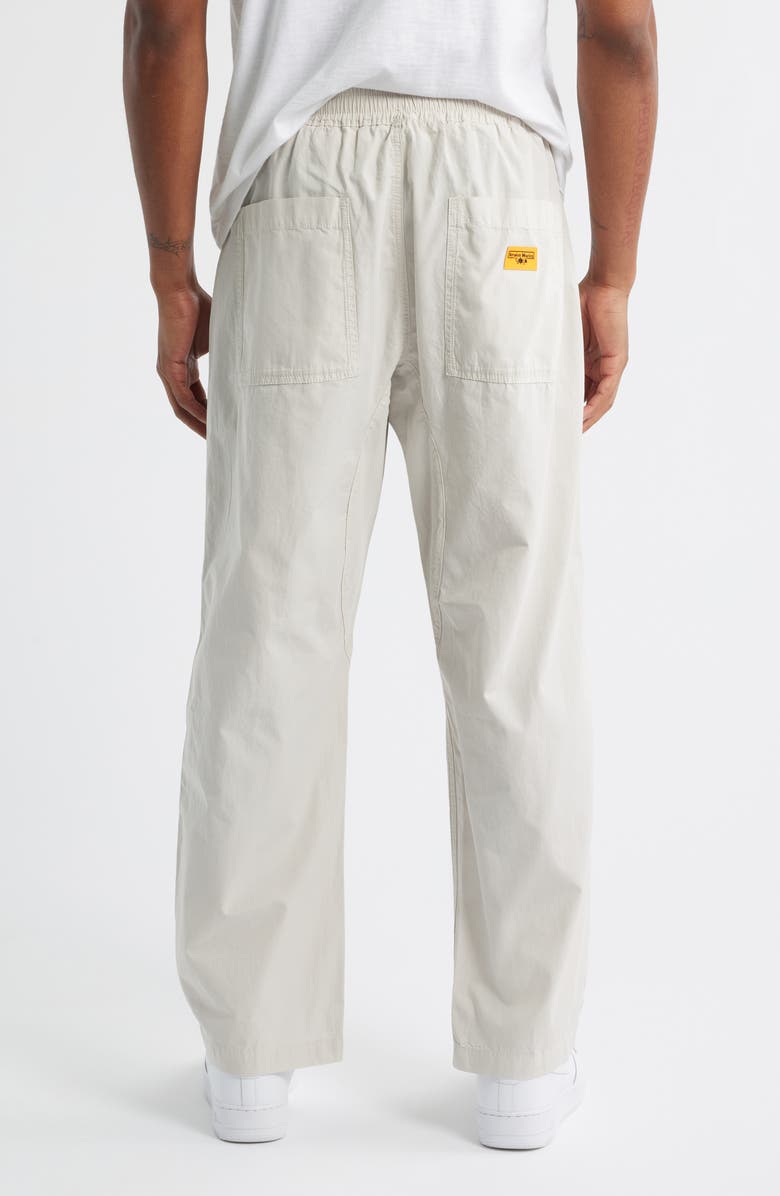 Service Works Organic Cotton Poplin Drawstring Chef Pants, Alternate, color, Salt