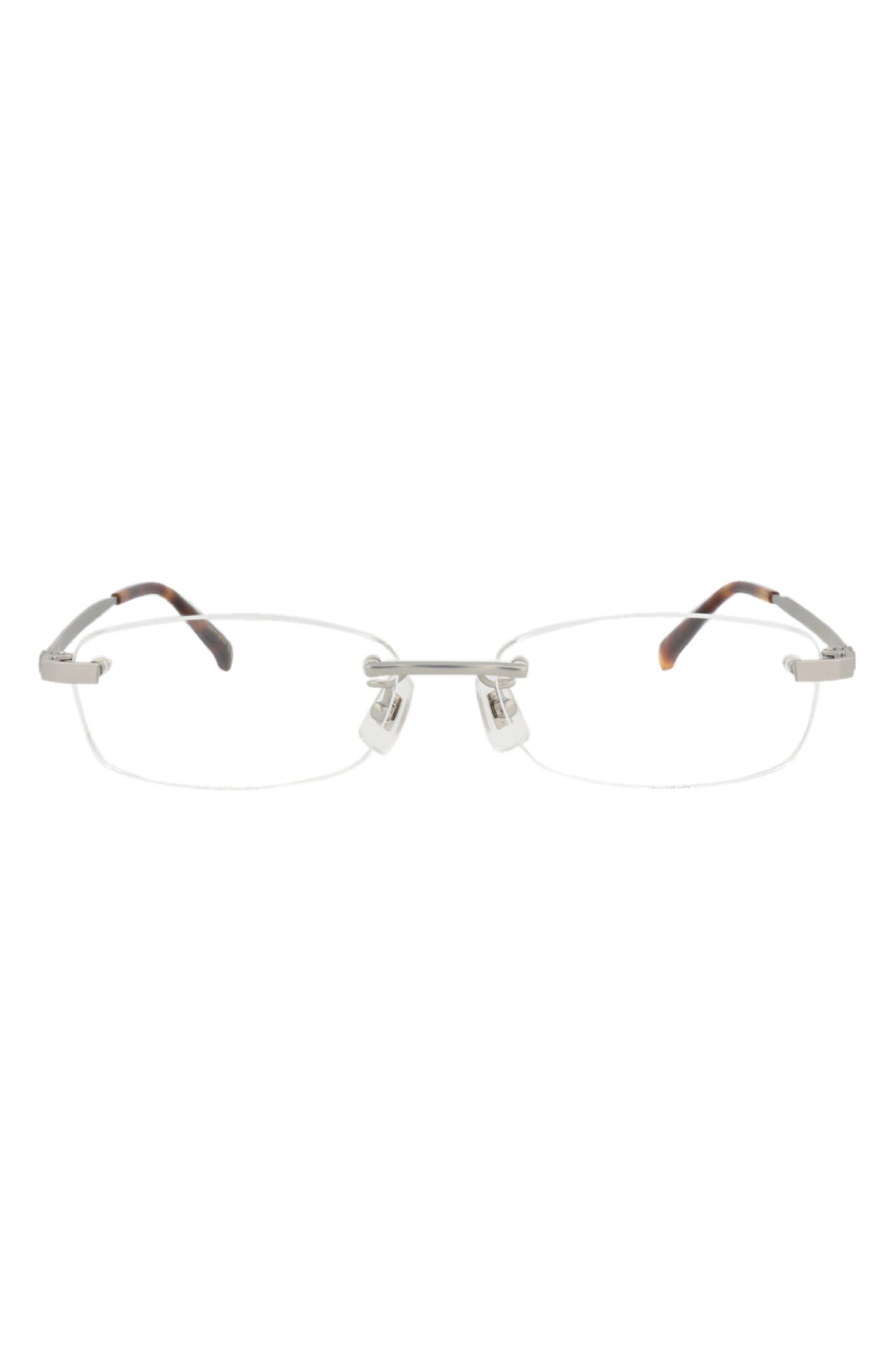 Dunhill 56mm Rimless Rectangular Optical Glasses