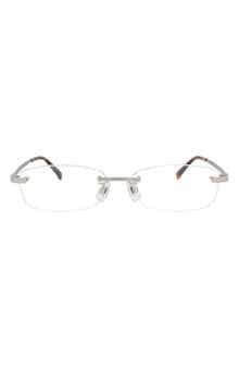 Dunhill 56mm Rimless Rectangular Optical Glasses