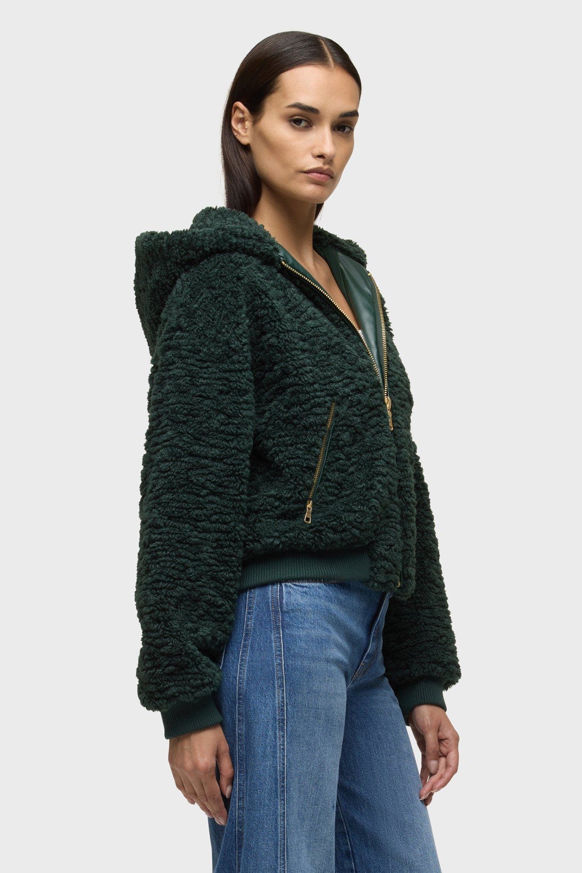 Hooded Zip Up Jacket - image 2