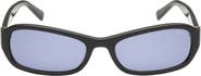 ABERCROMBIE & FITCH 55mm Rectangular Sunglasses