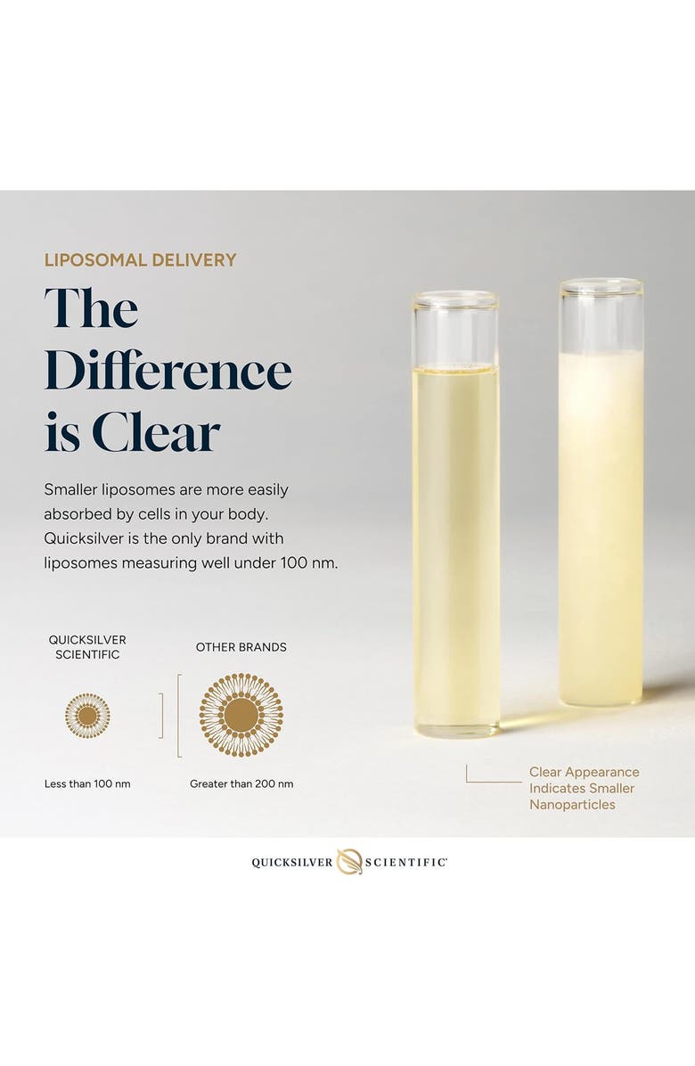 Quicksilver Scientific Methyl B Complex Liposomal Liquid B Vitamin Supplement, Alternate, color, 