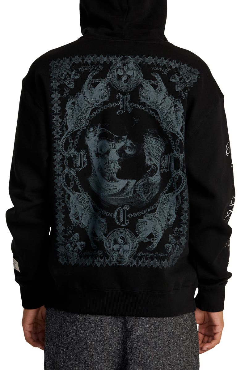 RVCA Chef's Kiss Fleece Hoodie, Alternate, color, 