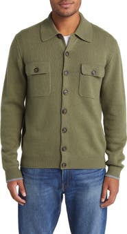 Lorenzo Uomo Merino Wool & Cashmere Cardigan