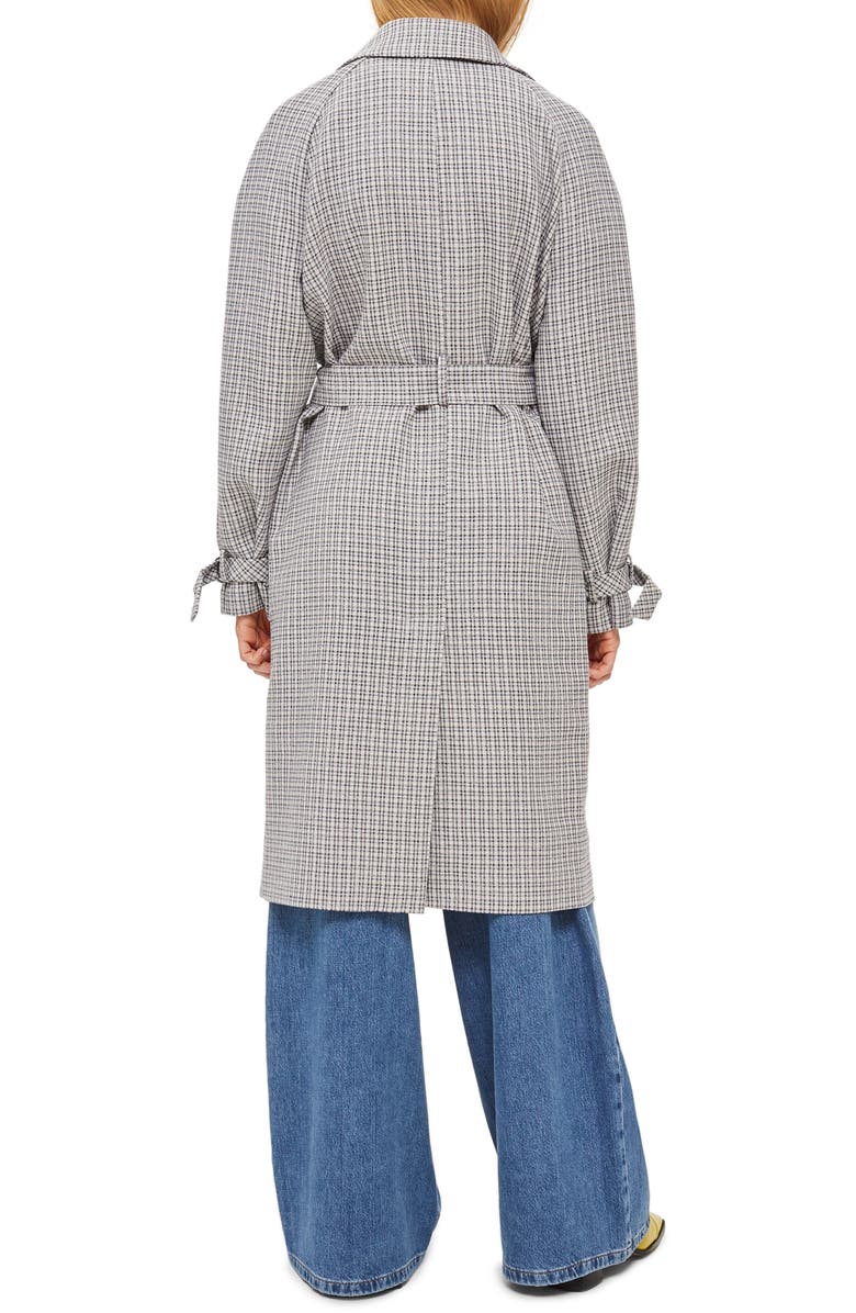 Topshop Angie Trench Coat, Alternate, color,