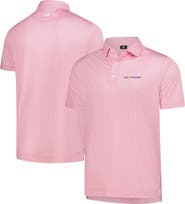 FOOTJOY Men's FootJoy  Pink 2025 THE PLAYERS ProDry Houndstooth Geo Lisle Polo