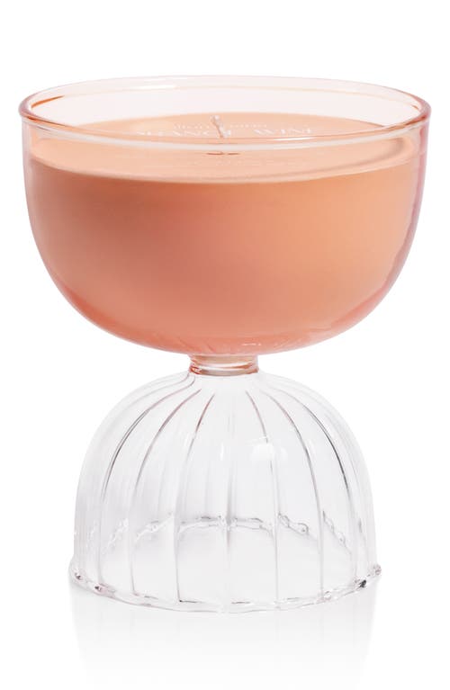 Zodax Orange Wine Cocktail Candle In Peach