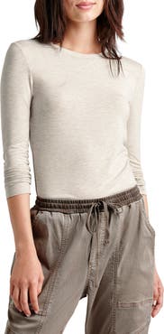 Splendid Long Sleeve Crewneck T-Shirt