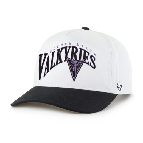 Unisex '47 White Golden State Valkyries Dom Wave Two-Tone Hitch Adjustable Hat