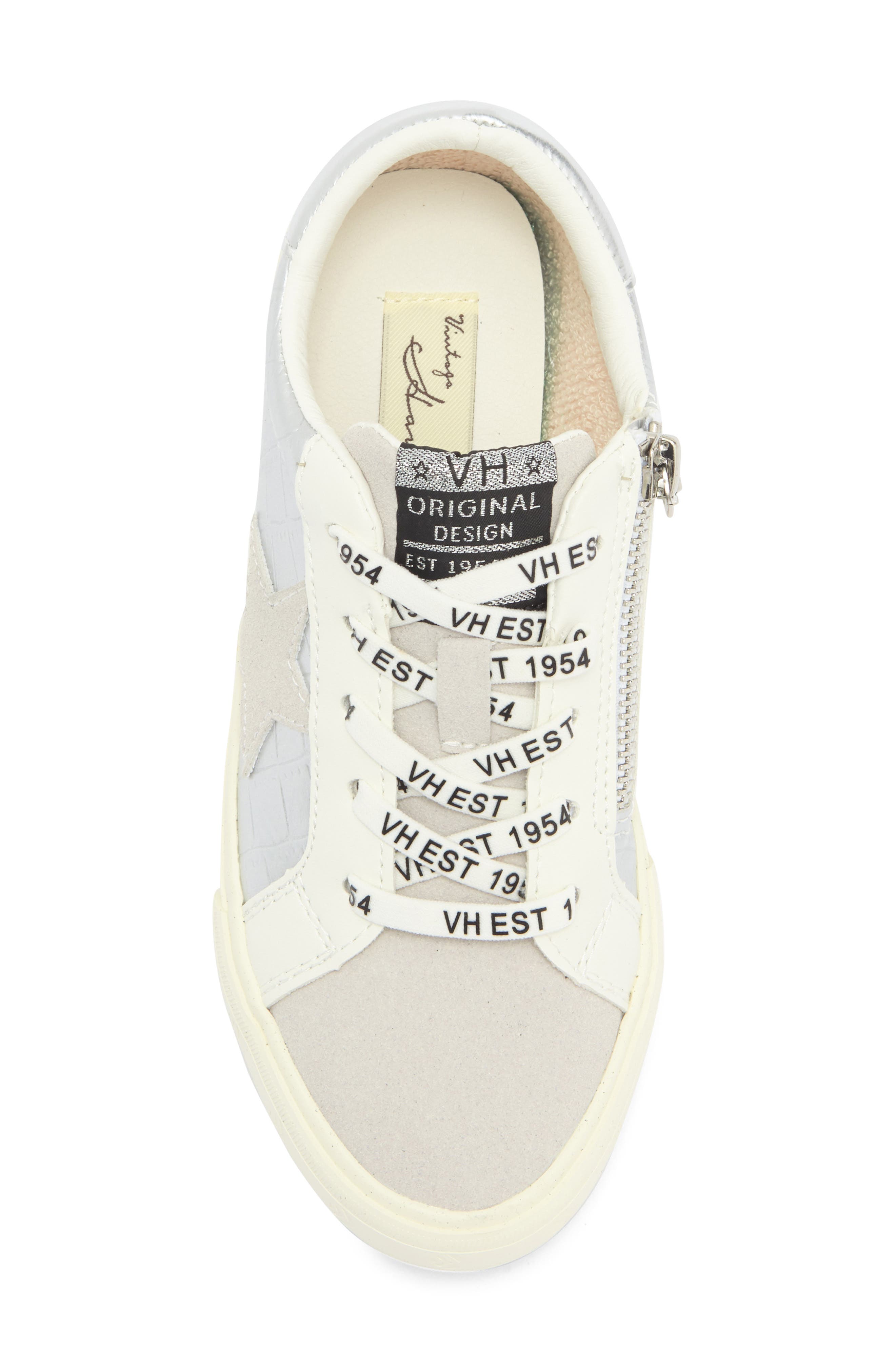 Vintage Havana Kids' Gloria Sneaker, Alternate, color, Washed Silver Multi