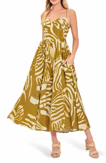 Print Midi Dress