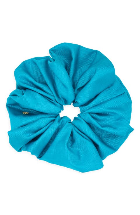 Rommy Moire Oversize Scrunchie