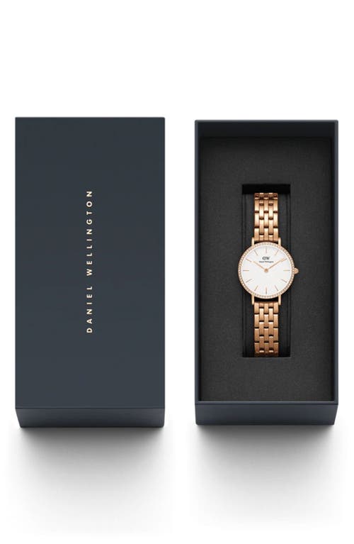 Daniel Wellington Petite Lumine Bracelet Watch, 28mm In Gold