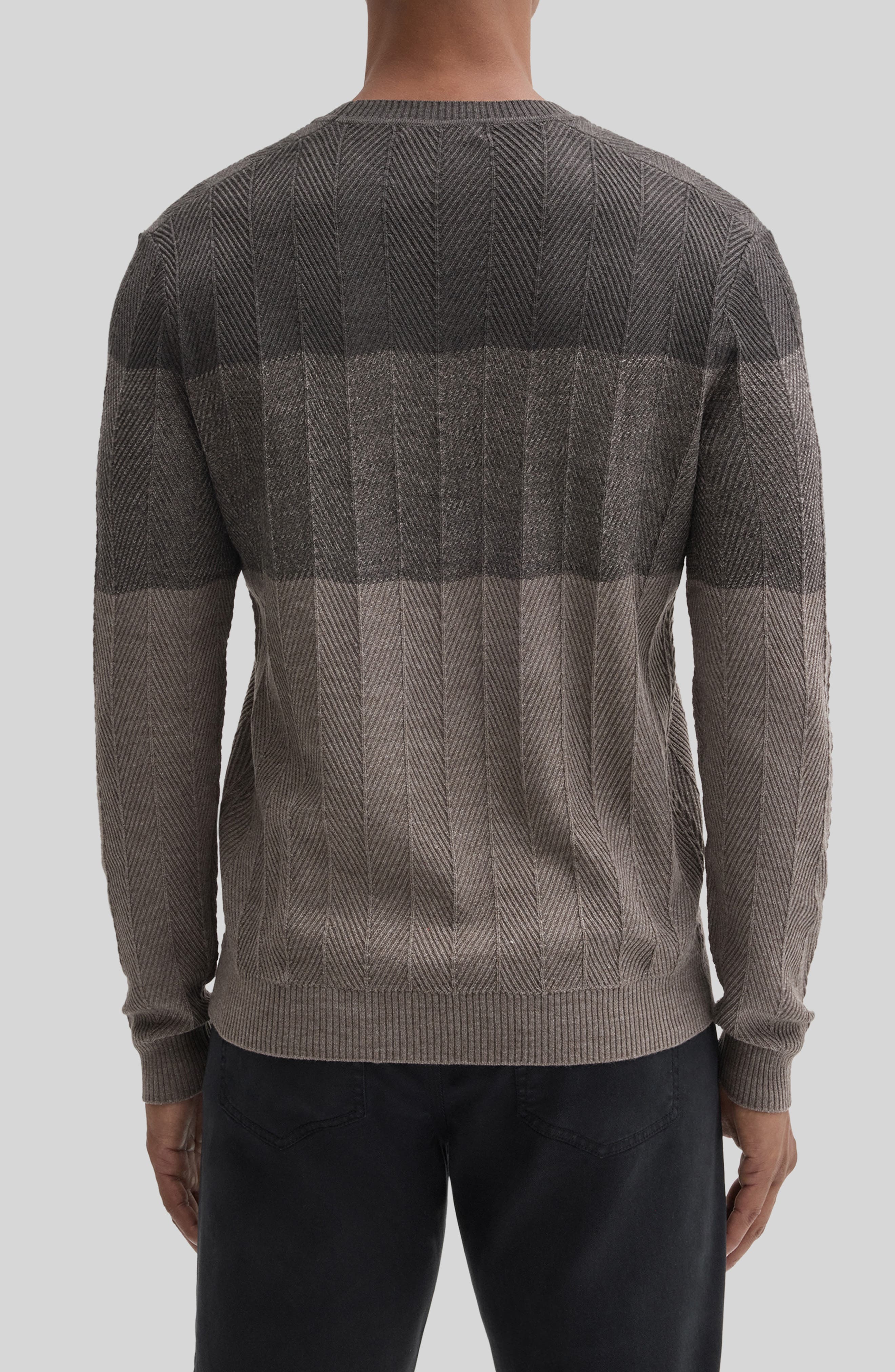 Robert Barakett Marchetti Wool Blend Chevron Sweater (Men) | Nordstrom