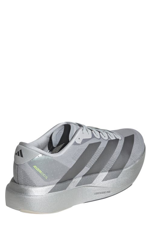 Adidas Originals Adidas Gender Inclusive Adizero Evo Sl Running Shoe In Gray