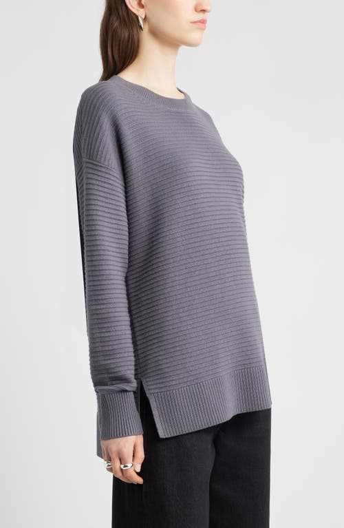 Nordstrom Cotton & Cashmere Ottoman Sweater In Gray