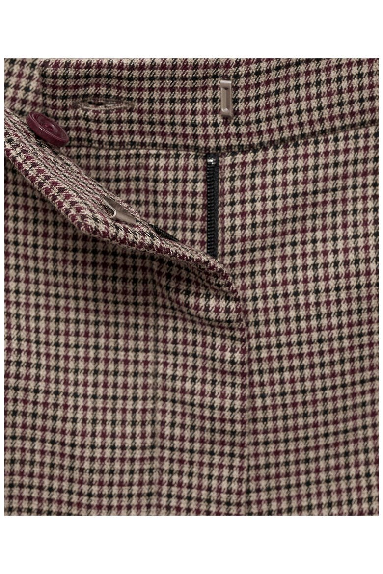 Crop Skinny Pants, Alternate, color, MAROON