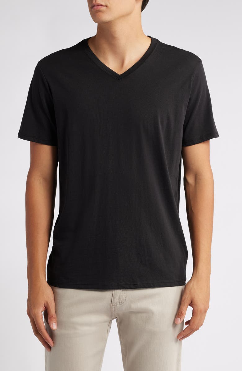 ATM Anthony Thomas Melillo V-Neck Cotton T-Shirt, Main, color,