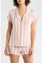  Pink- Ivory Chessy Stripe