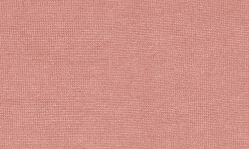 T Tahari Short Sleeve Crew Sweater In Pink