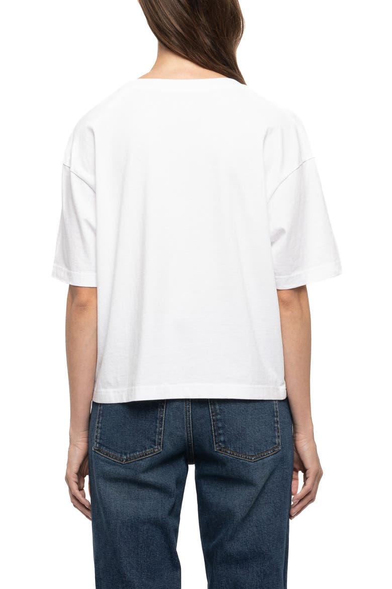 Taida Crystal Embellished Graphic Heart T-Shirt, Alternate, color, WHITE